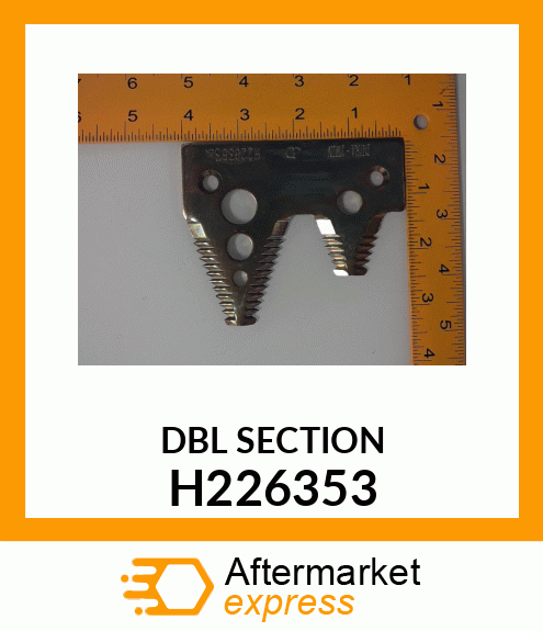 SECTION, KNIFE SECTION, COARSE S/L, H226353
