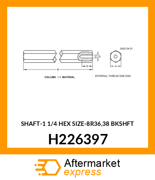 SHAFT H226397