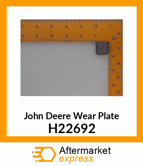 WEAR PLATE H22692