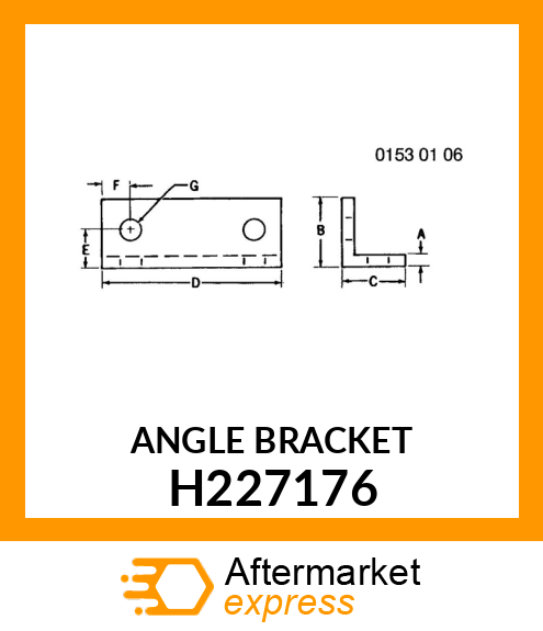 ANGLE BRACKET H227176