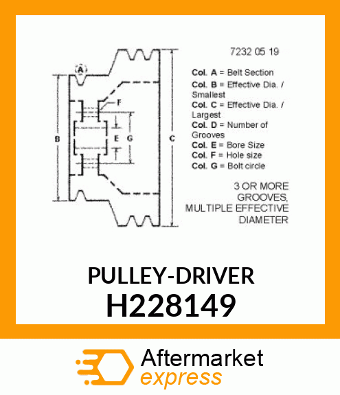 PULLEY H228149