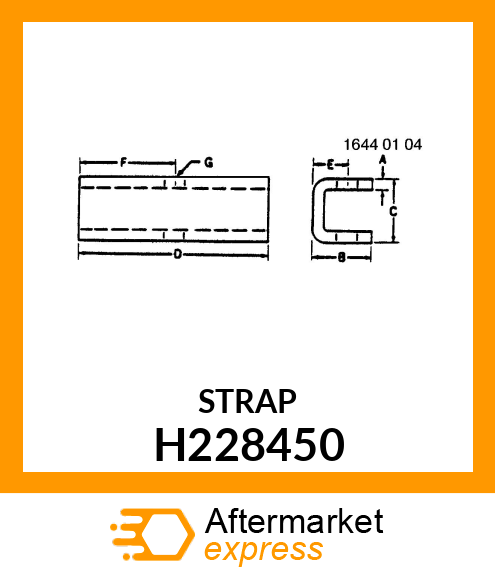 STRAP H228450