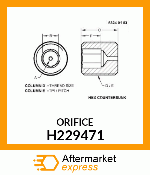 ORIFICE H229471