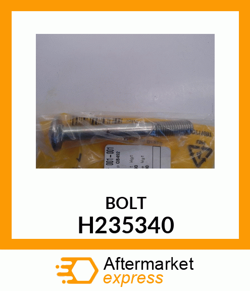 BOLT H235340