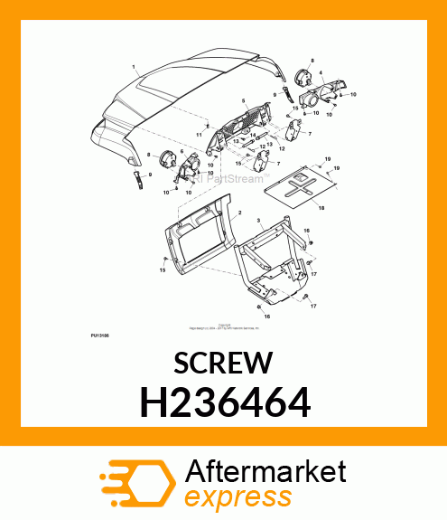 SCREW, BUTTON HEAD THREAD ROLLING H236464