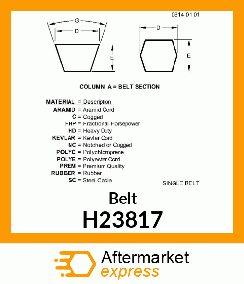Belt H23817