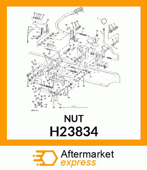 NUT H23834