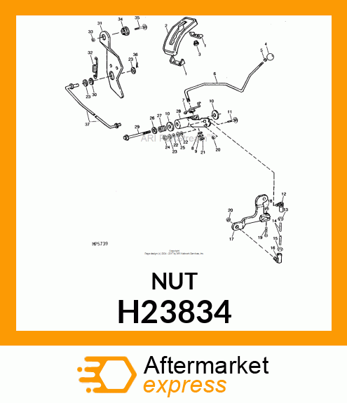 NUT H23834