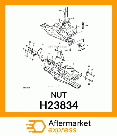 NUT H23834