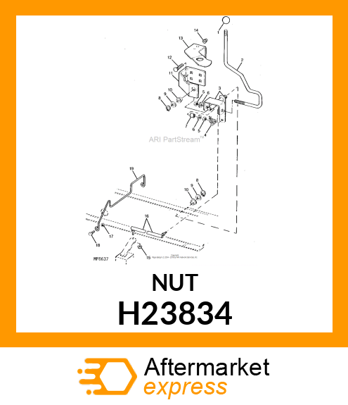 NUT H23834