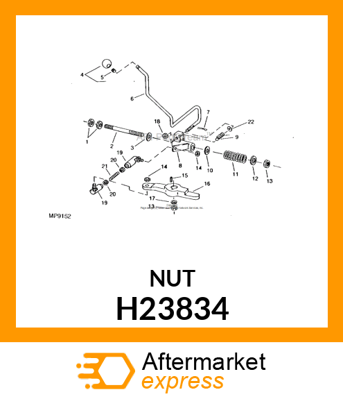 NUT H23834