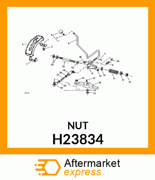 NUT H23834