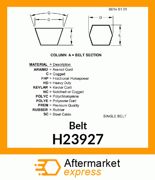 Belt H23927