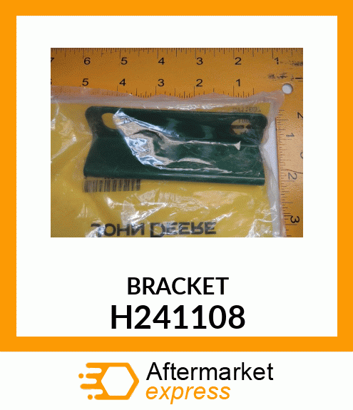 BRACKET, SKID SHOE FRONT CLIP H241108