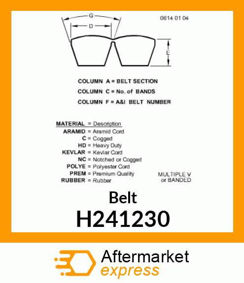 Belt H241230