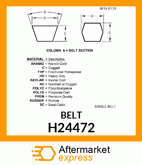 V-Belt H24472