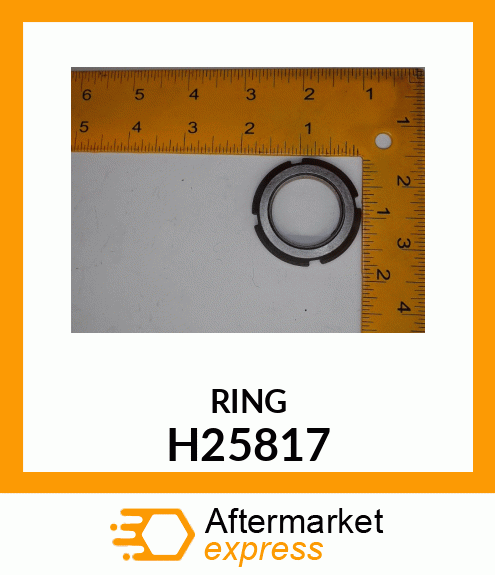 Spare part H25817 + Nut