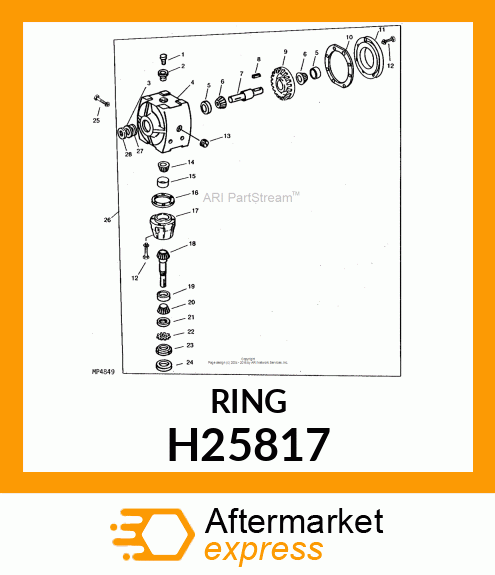 Nut H25817