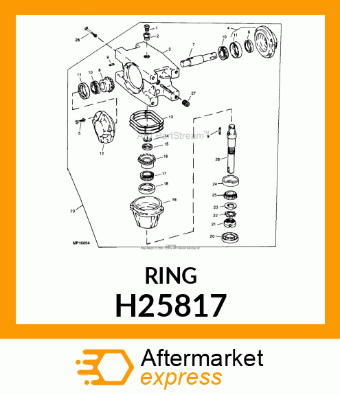 Nut H25817