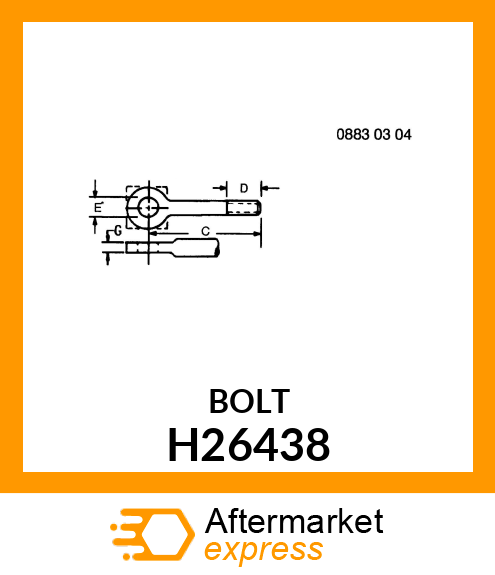 BOLT H26438