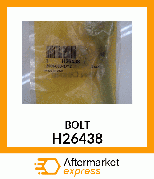 BOLT H26438