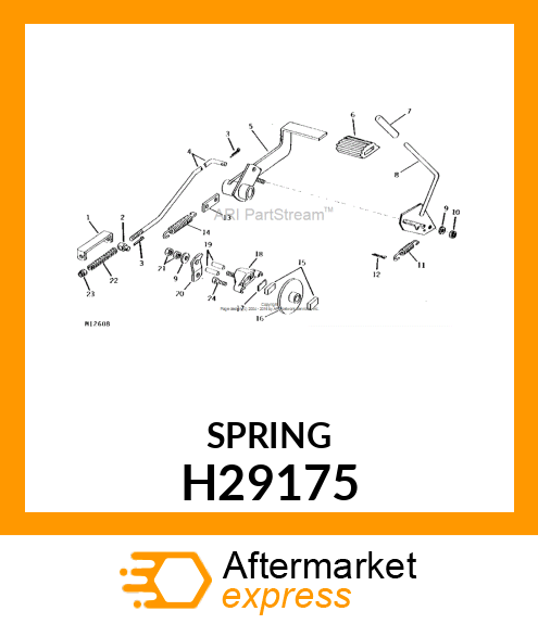 SPRING, FORWARD amp; REV ADJ H29175