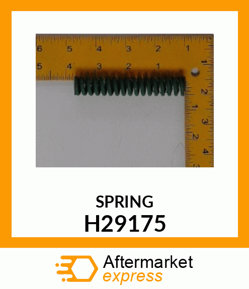 SPRING, FORWARD amp; REV ADJ H29175