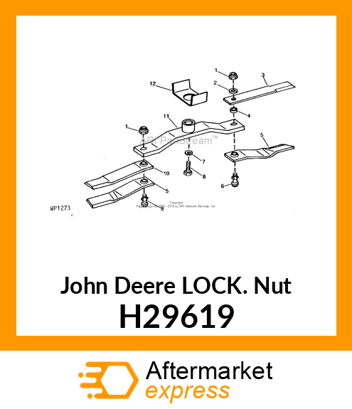 LOCKNUT 1 H29619