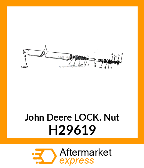 LOCKNUT 1 H29619