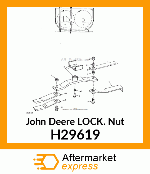 LOCKNUT 1 H29619