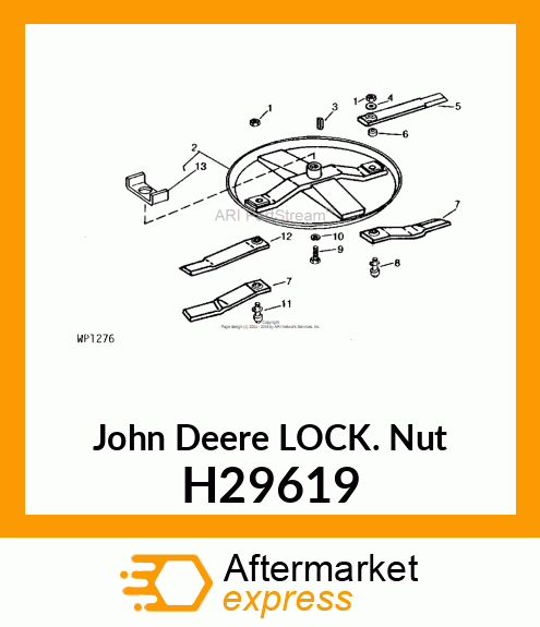 LOCKNUT 1 H29619