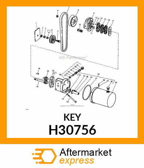 KEY H30756