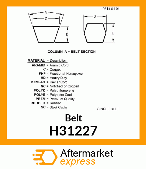 Belt H31227