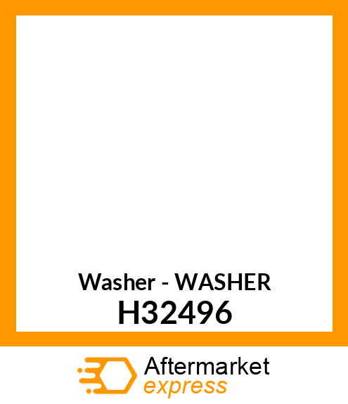 Washer - WASHER H32496