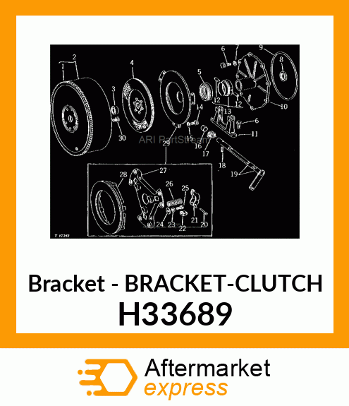 Bracket Clutch H33689