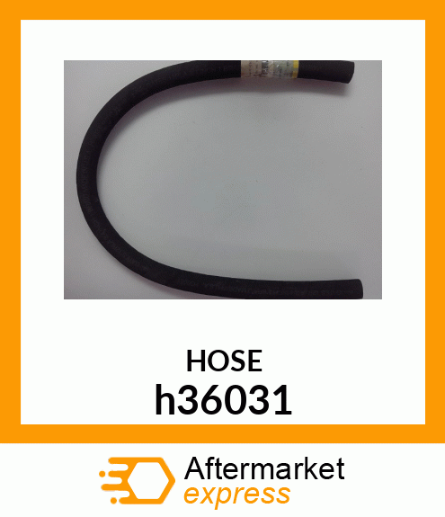 OIL,FUEL,COOLANT HOSE 3/4" JDS205 h36031