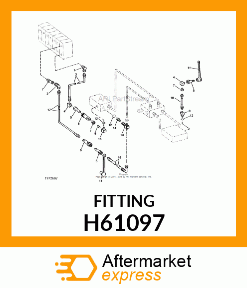 STRAIGHT ADAPTER H61097