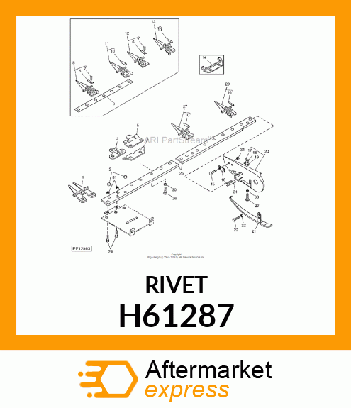 RIVET H61287