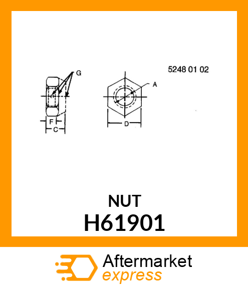 NUT H61901