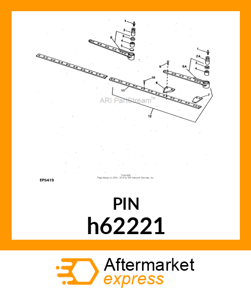 PIN (KNIFE HEAD) h62221