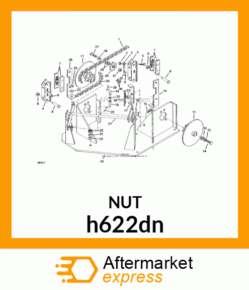 NUT h622dn