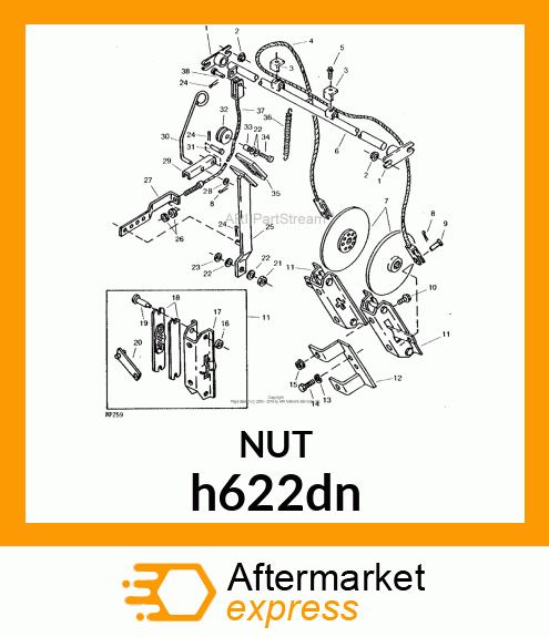 NUT h622dn