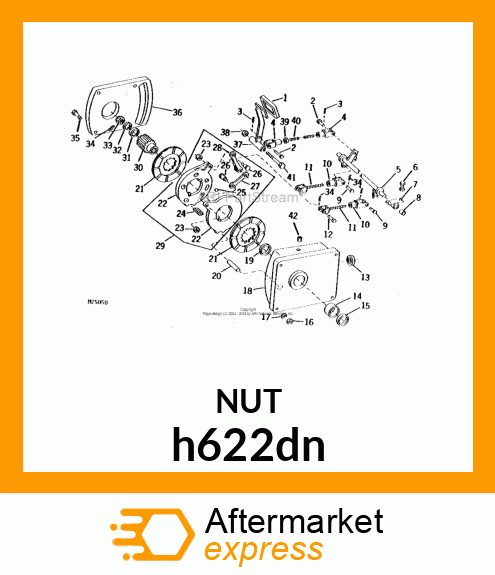 NUT h622dn