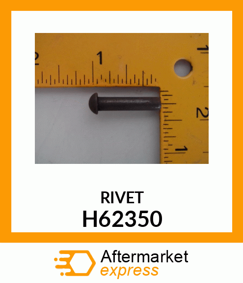 RIVET, BUTTON HEAD H62350