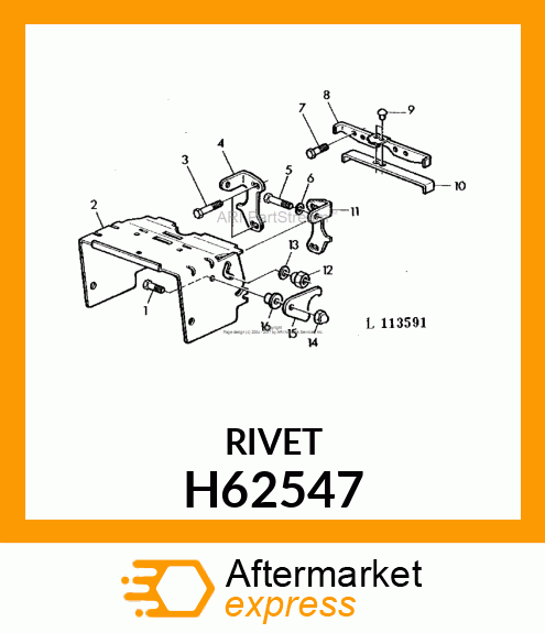 RIVET H62547