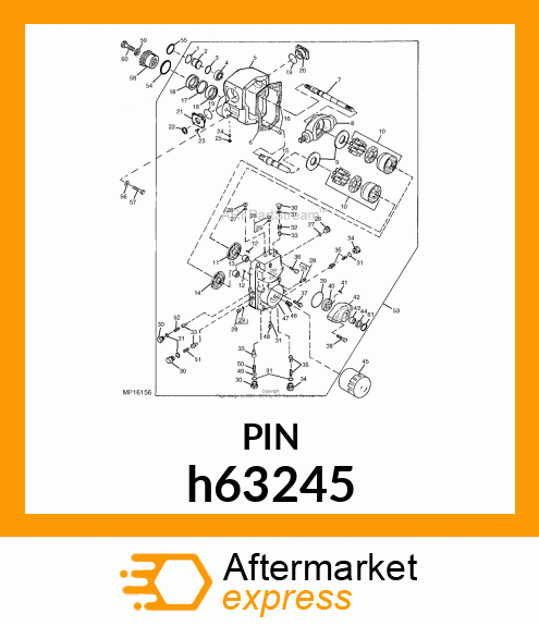 PIN,DOWEL,TREATED h63245