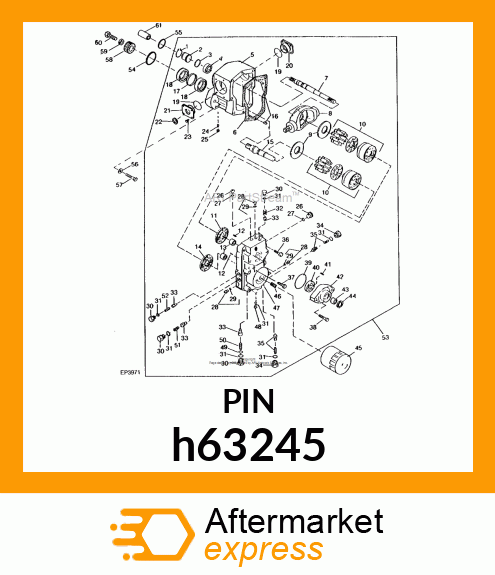 PIN,DOWEL,TREATED h63245