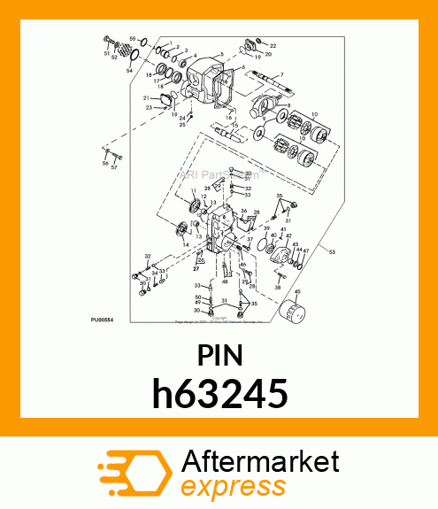 PIN,DOWEL,TREATED h63245