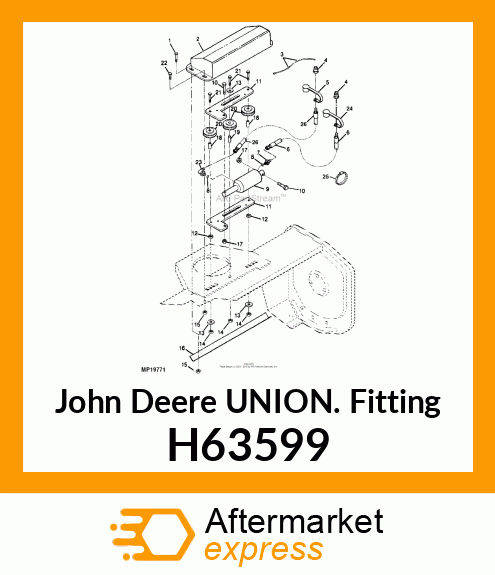 UNION FITTING H63599