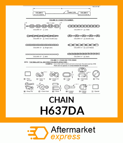 Link Chain H637DA